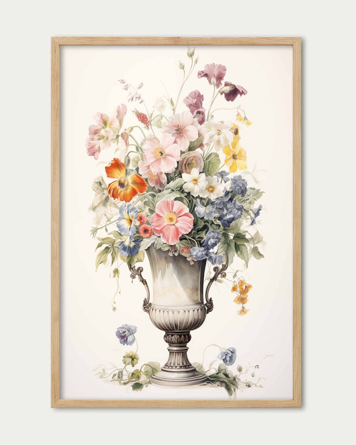 Roma Flowers Wall Art Print