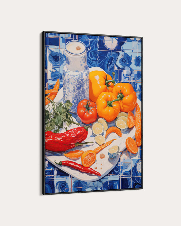 Colourful Picnic II Wall Art Print