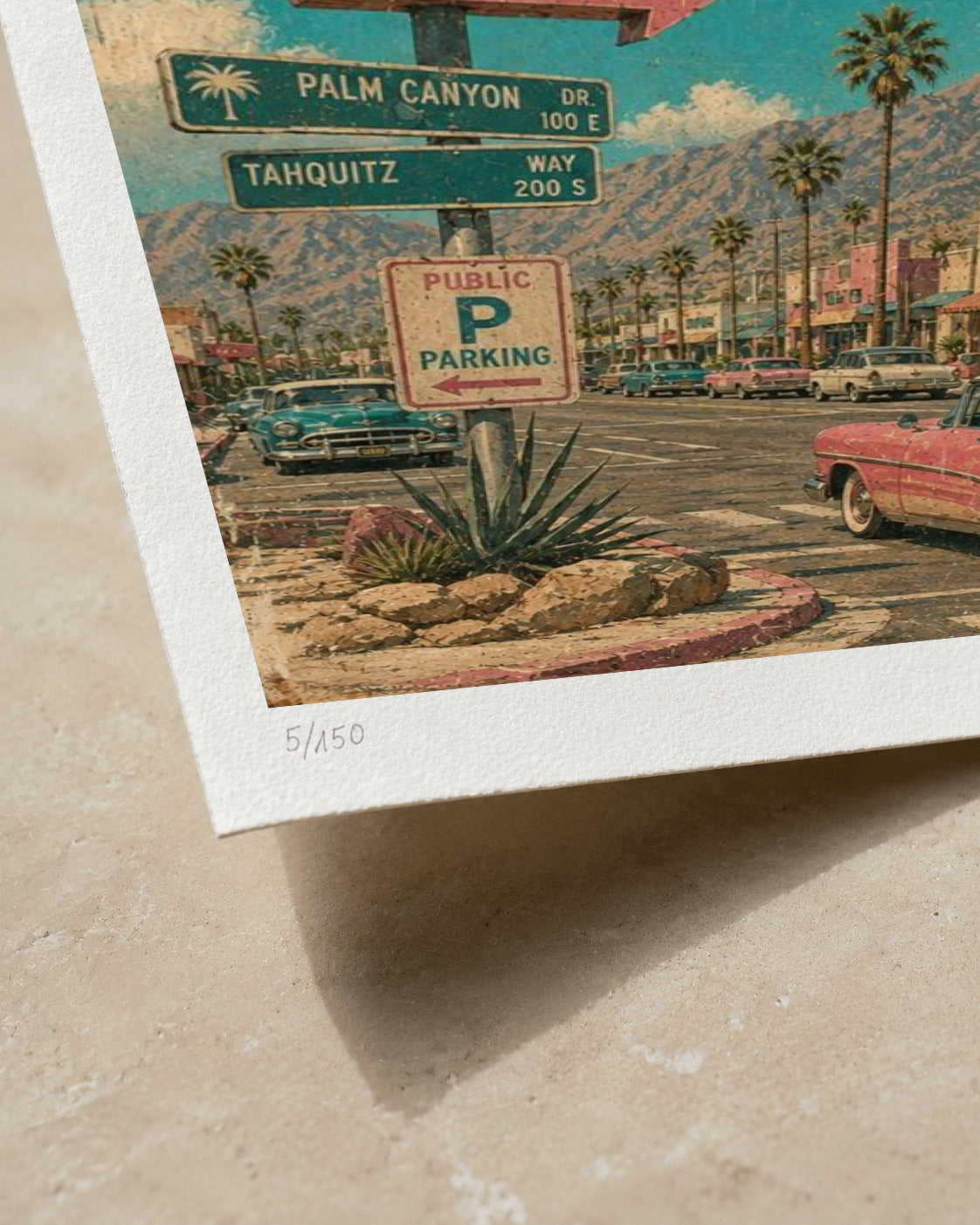 Palm Springs | Limited Edition Print — Close-up