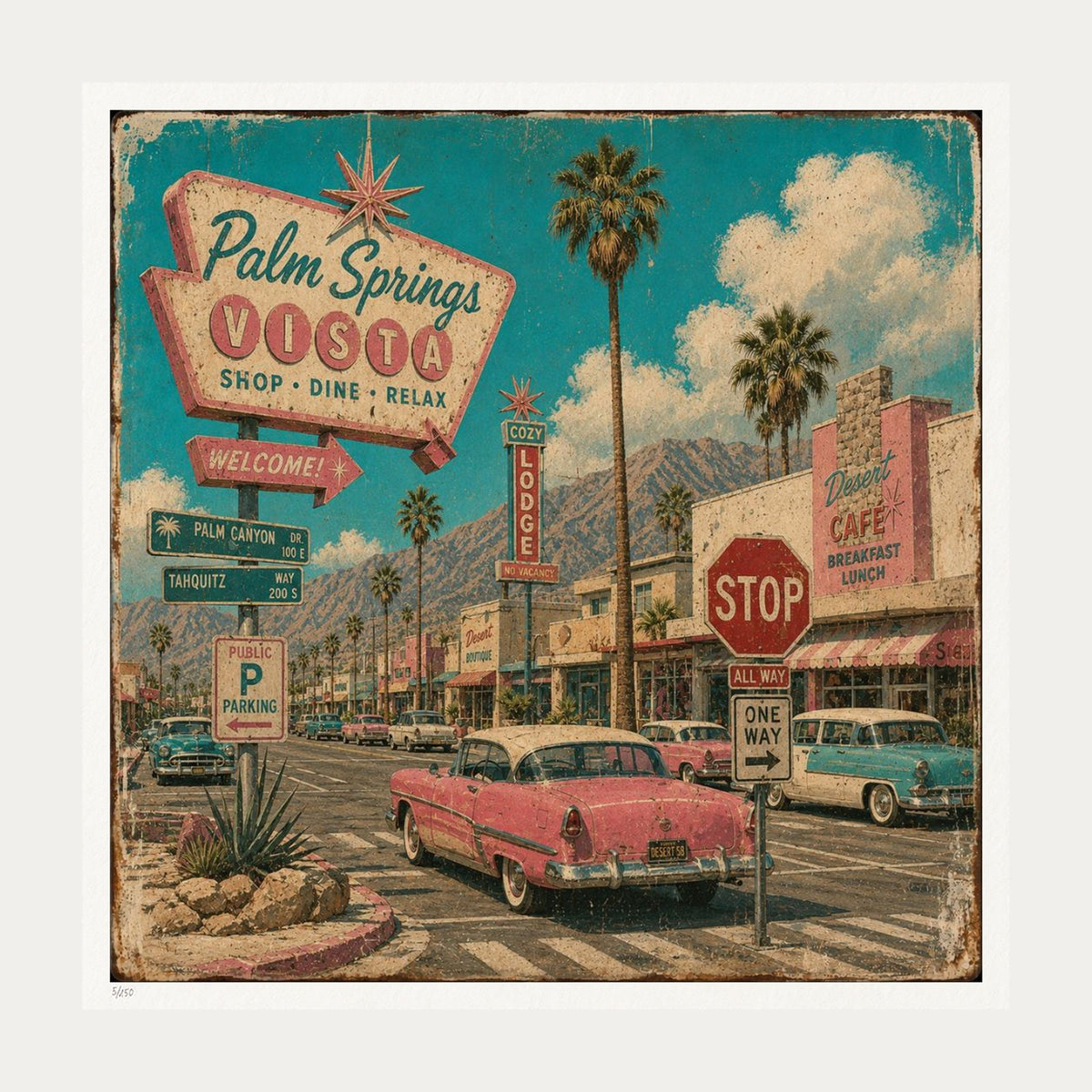 Palm Springs | Limited Edition Print — Print Only