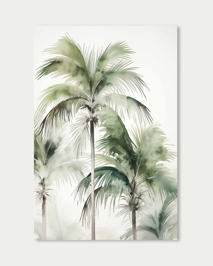 Palm Trees Wall Art Print