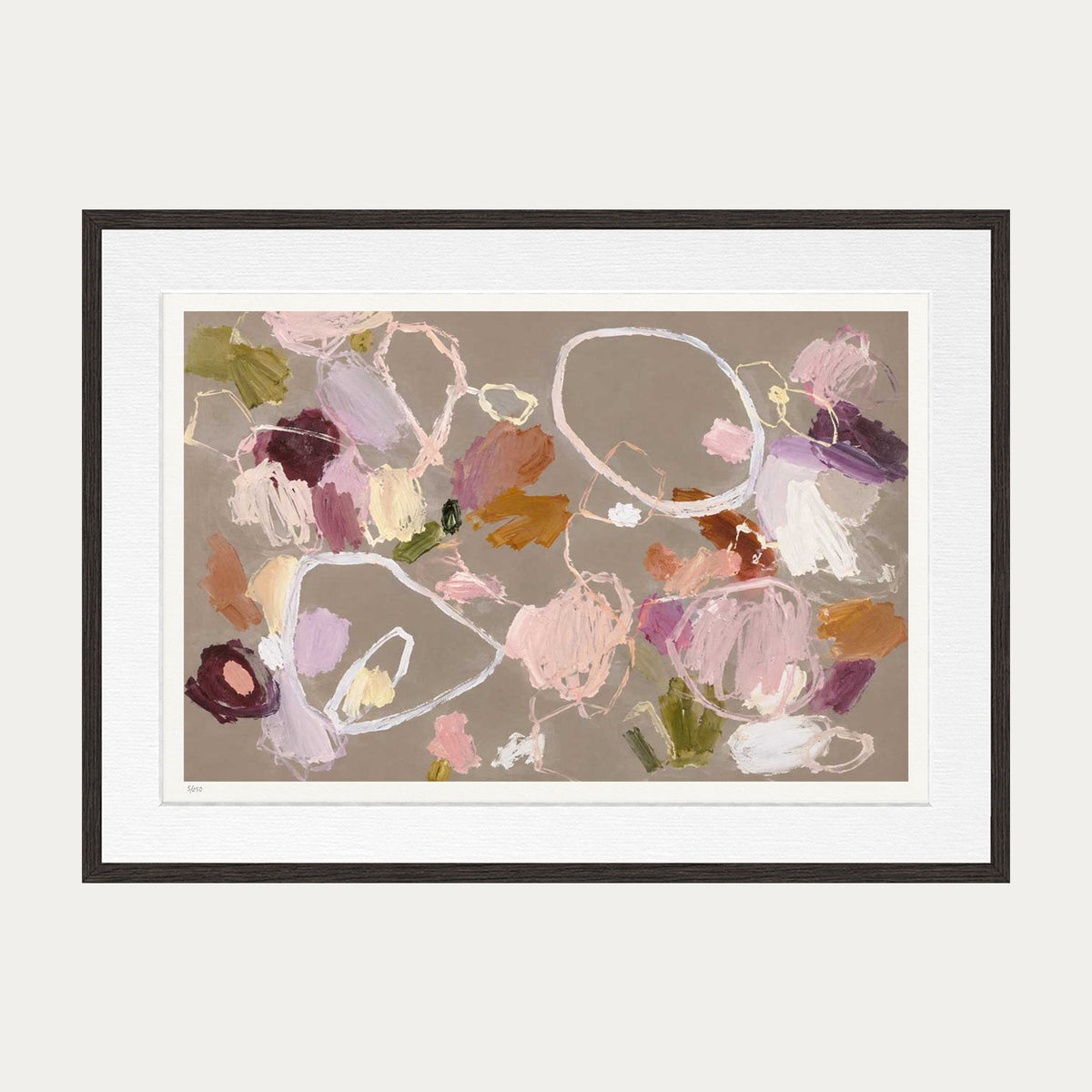 Pastel Illusions | Limited Edition Print — Brown Frame