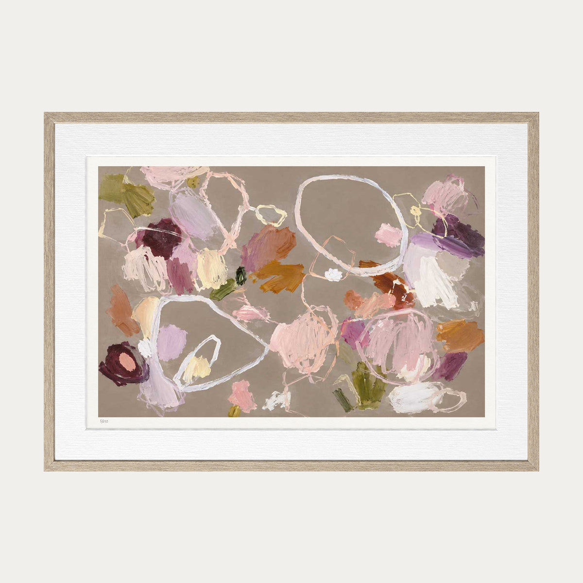 Pastel Illusions | Limited Edition Print — Oak Frame
