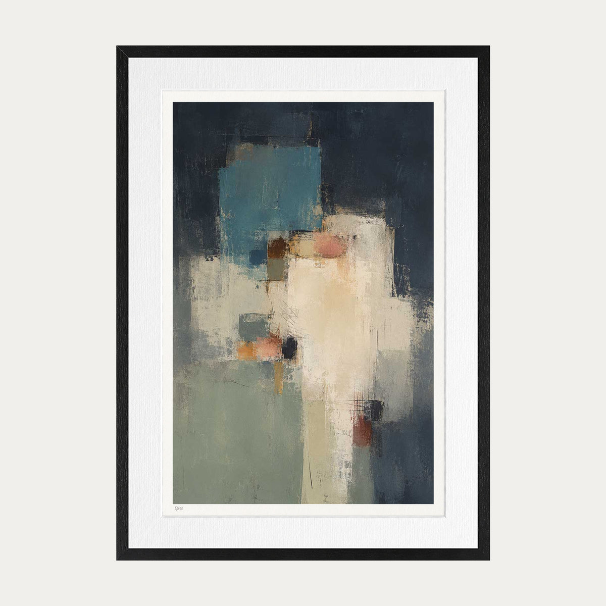 Pastel Impression | Limited Edition Print — Black Frame