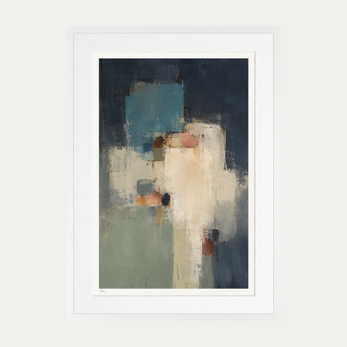 Pastel Impression | Limited Edition Print — White Frame