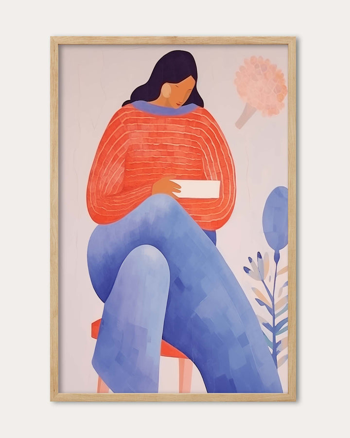 Reading Nook II Art Print