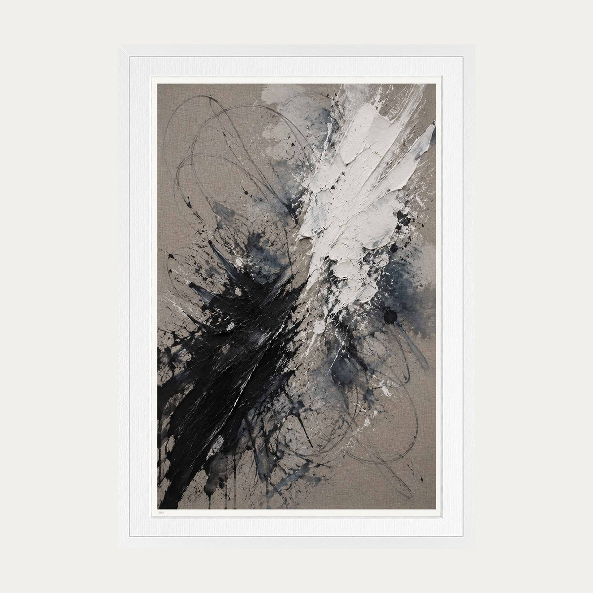 Peak 2 | Limited Edition Print — White Frame