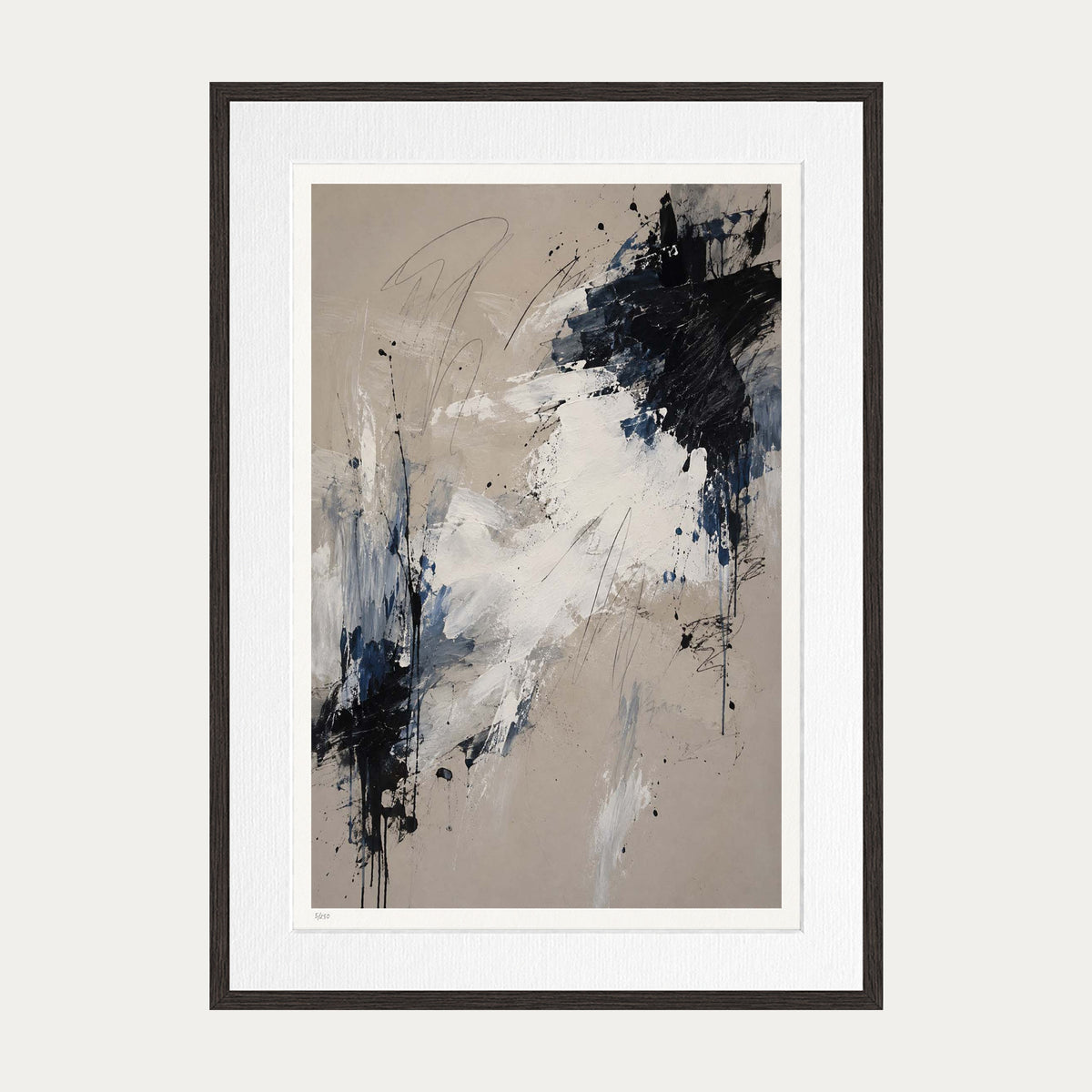Peak | Limited Edition Print — Brown Frame