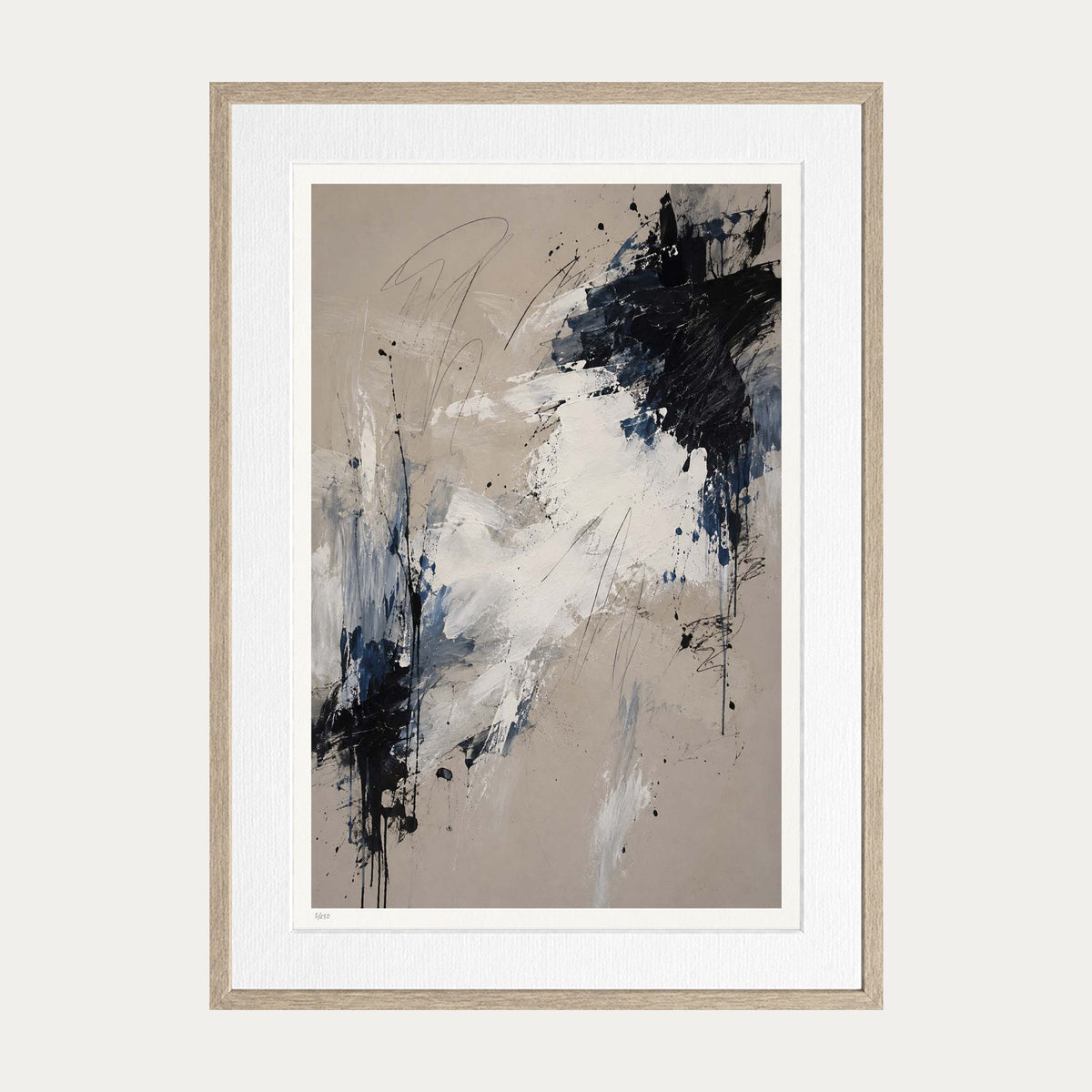 Peak | Limited Edition Print — Oak Frame