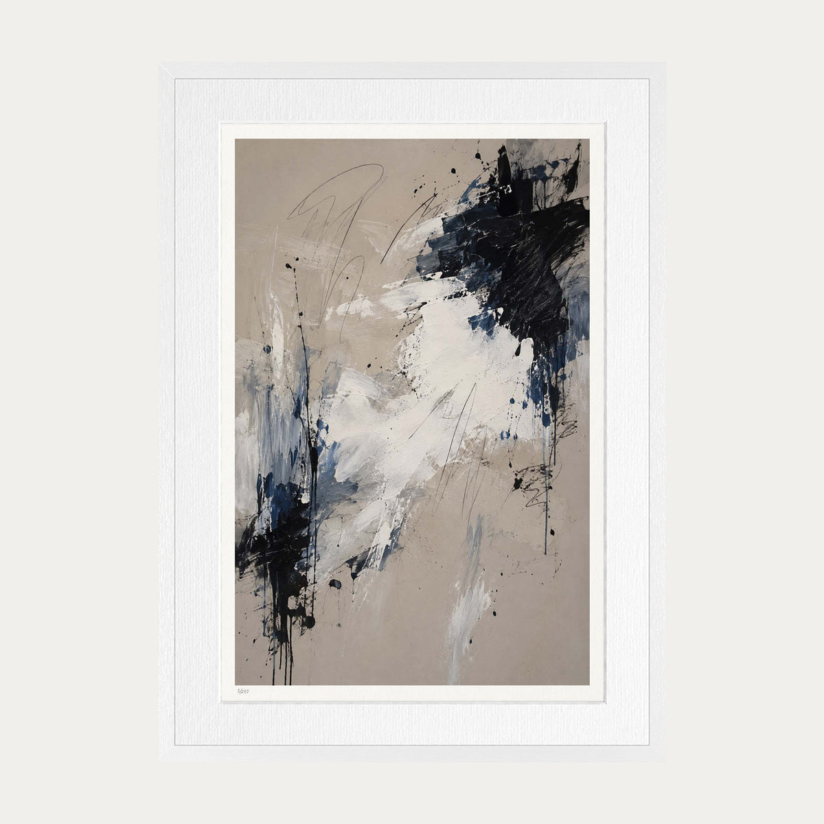 Peak | Limited Edition Print — White Frame