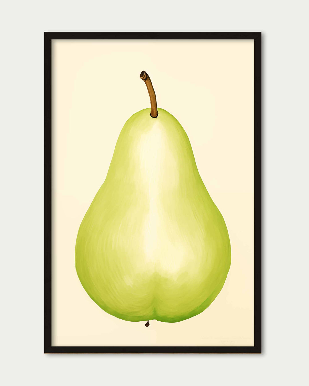 Fresh Pear Art Print