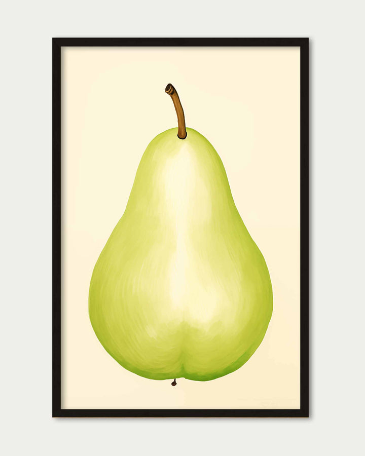 Fresh Pear Art Print