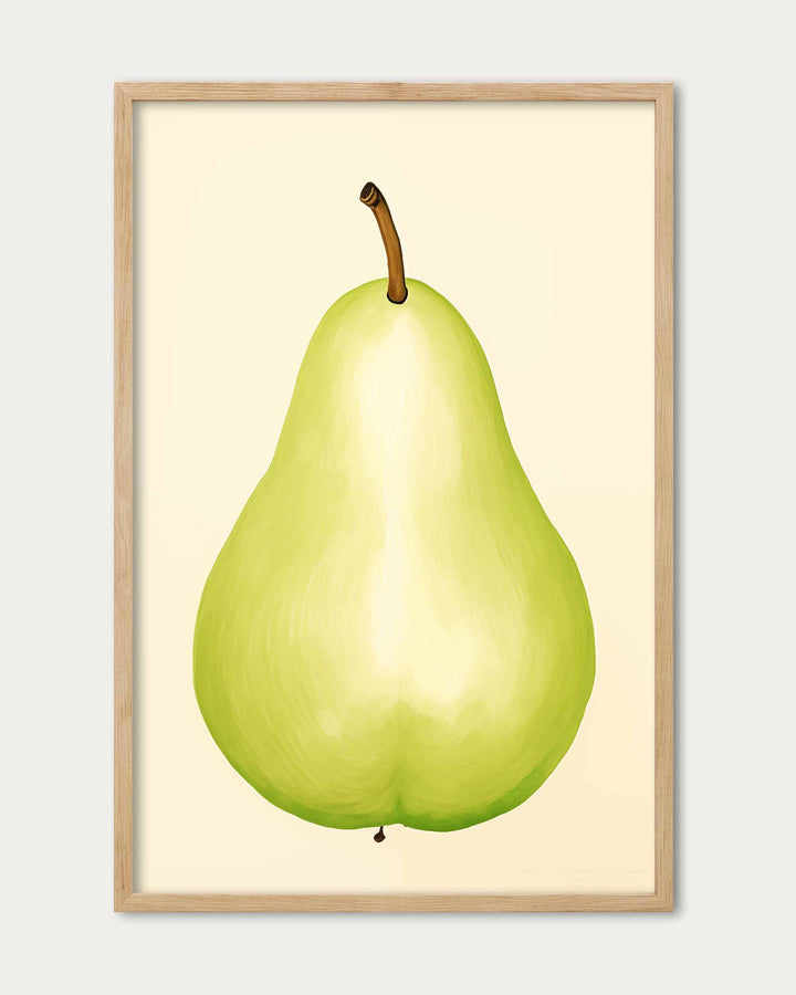 Fresh Pear Art Print