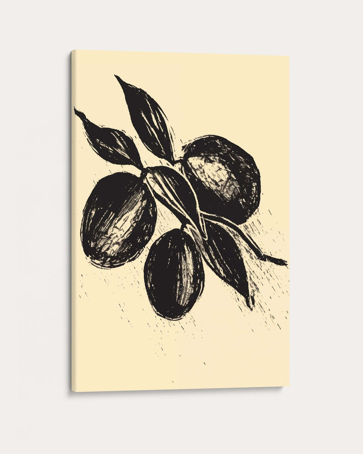 Lemons Sketch Art Print