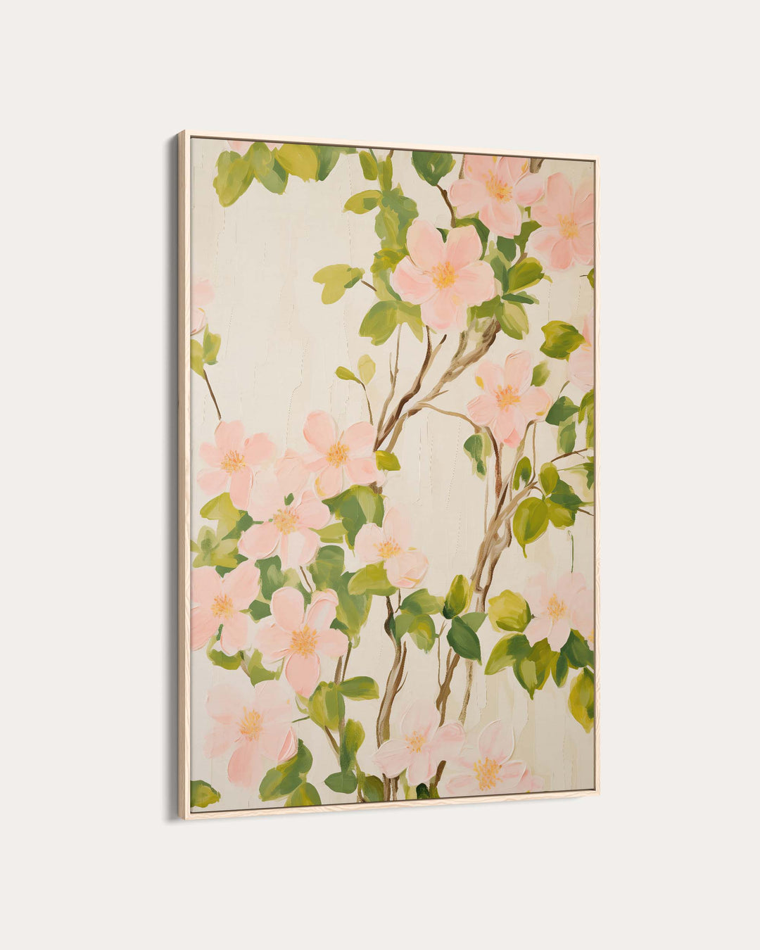 Pink Flowers Wall Art
