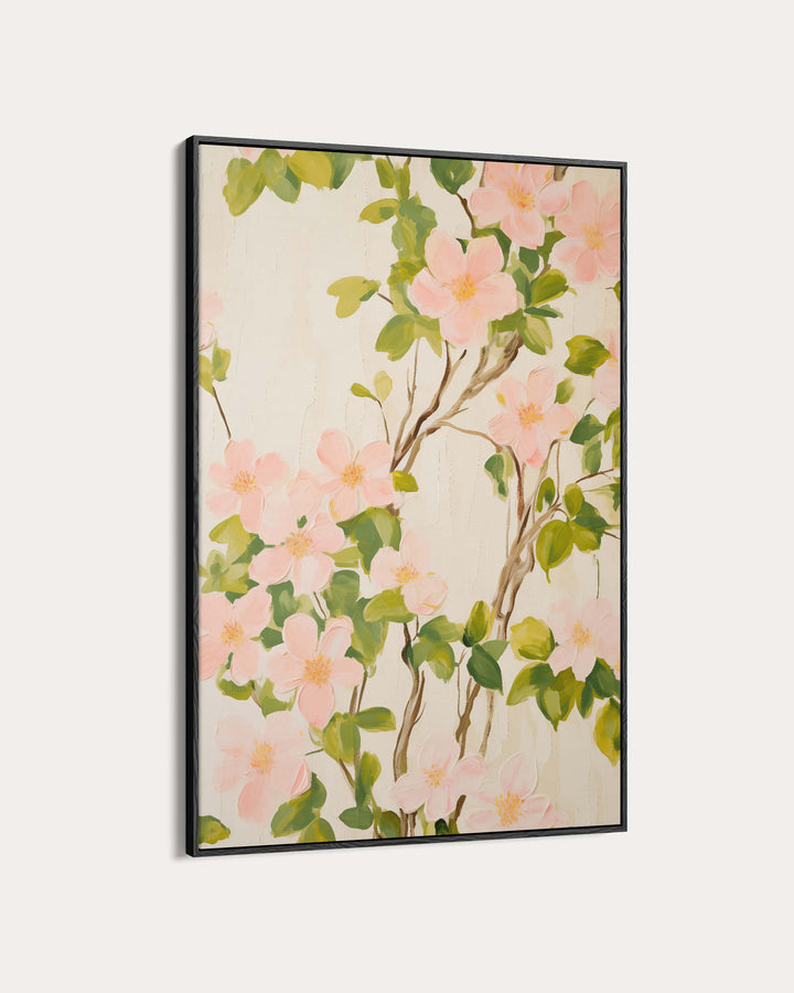 Pink Flowers Wall Art