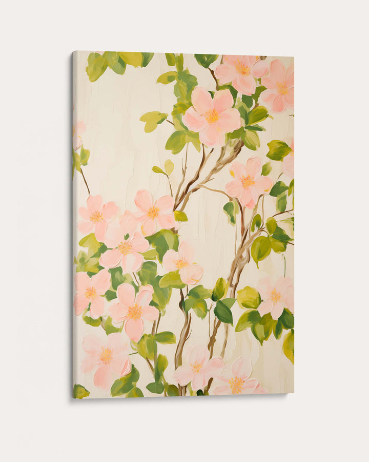 Pink Flowers Wall Art