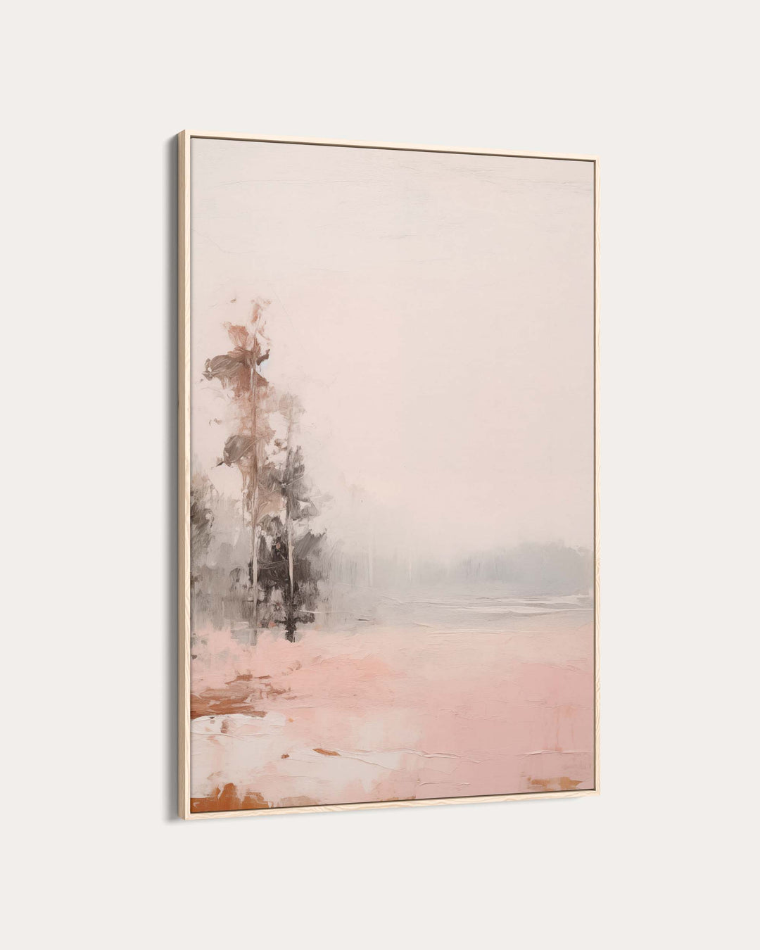 Pink Shore Wall Art Print