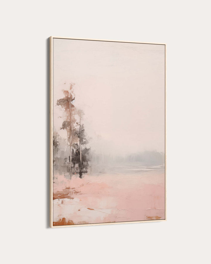 Pink Shore Wall Art Print