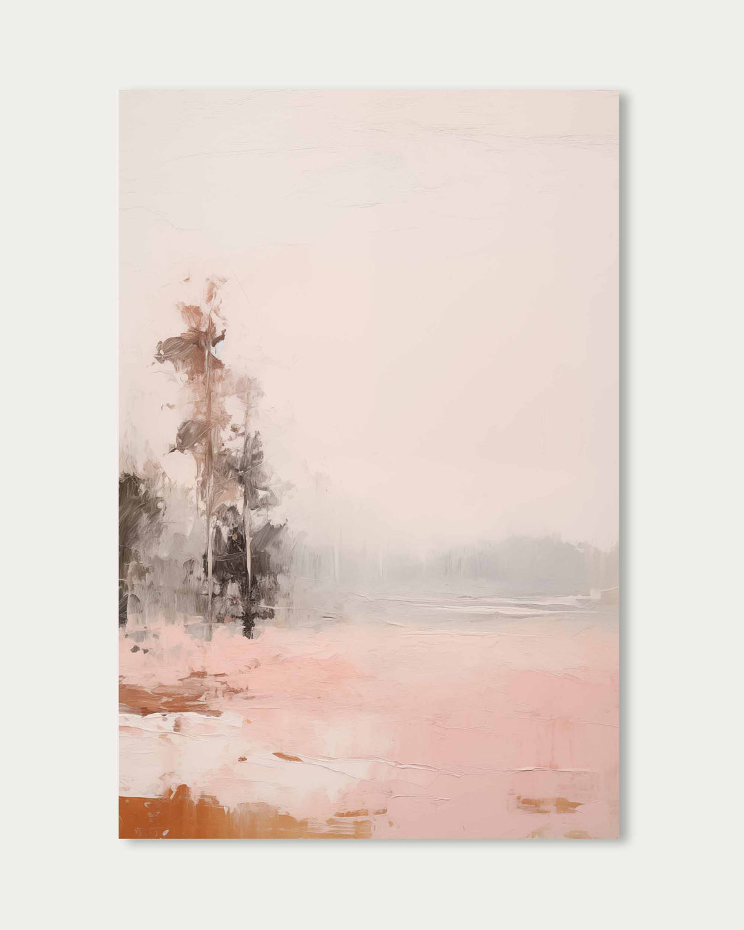 Pink Shore Wall Art Print