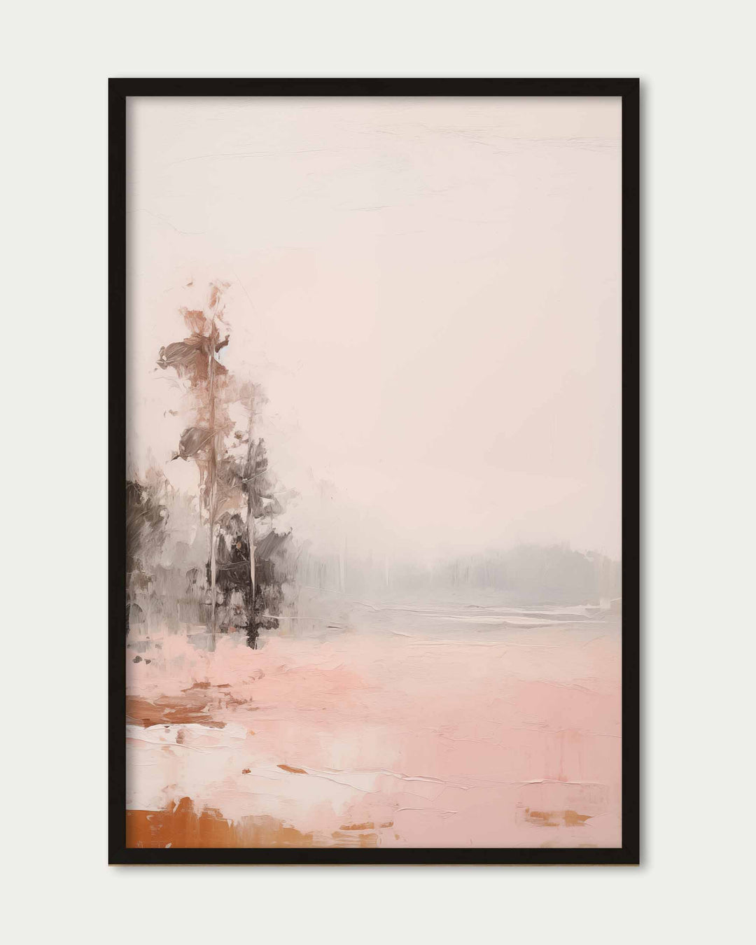 Pink Shore Wall Art Print