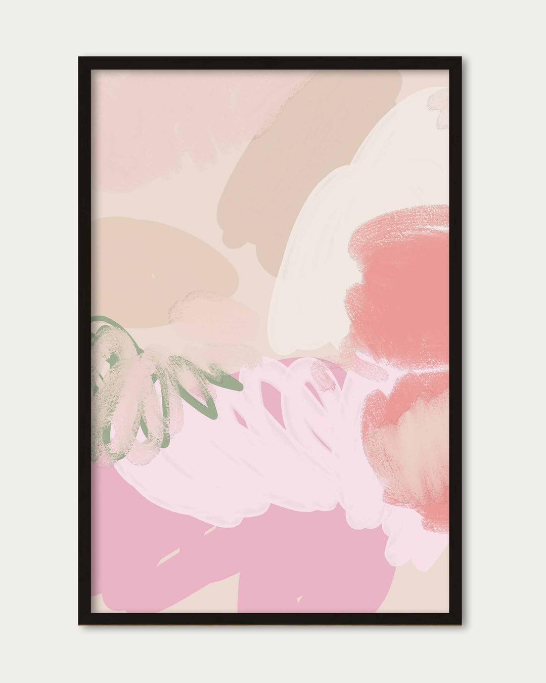 Pink Abstract Wall Art