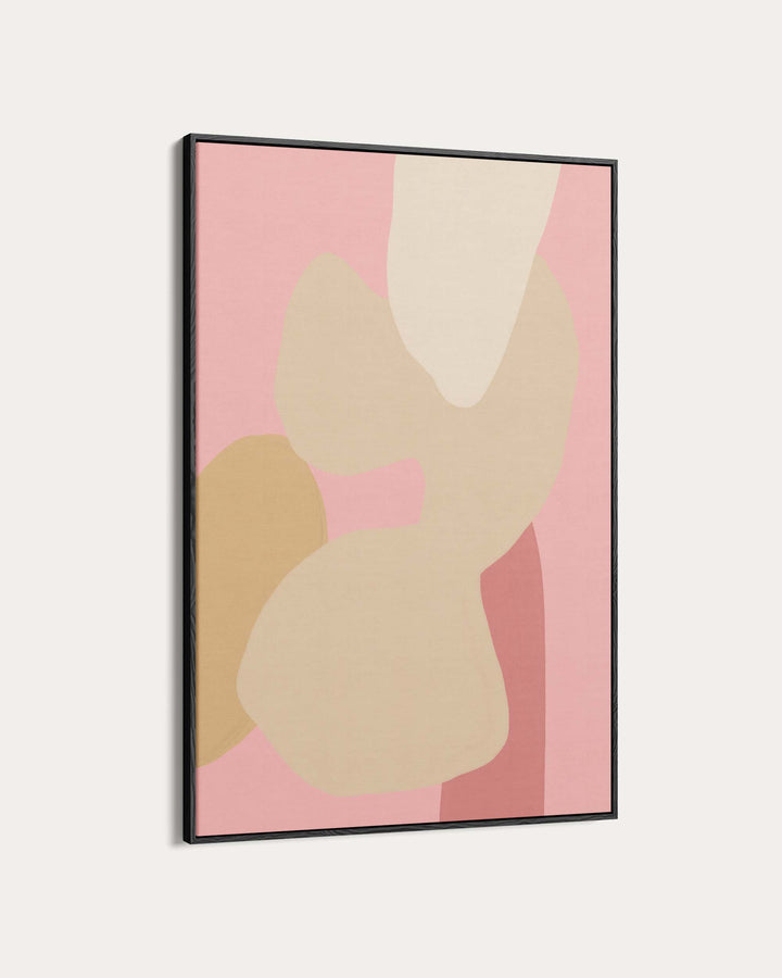Pink Abstract Pattern Wall Art