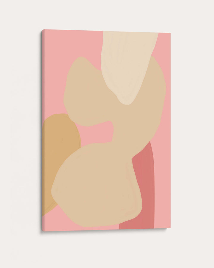 Pink Abstract Pattern Wall Art