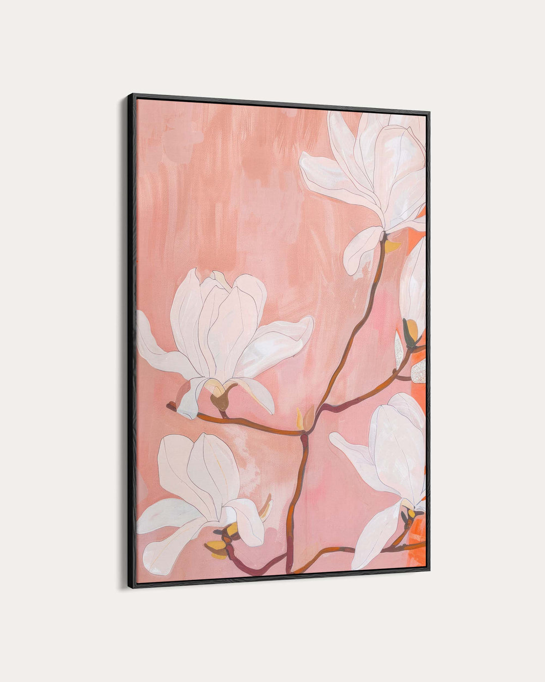Japandi Flowers Wall Art