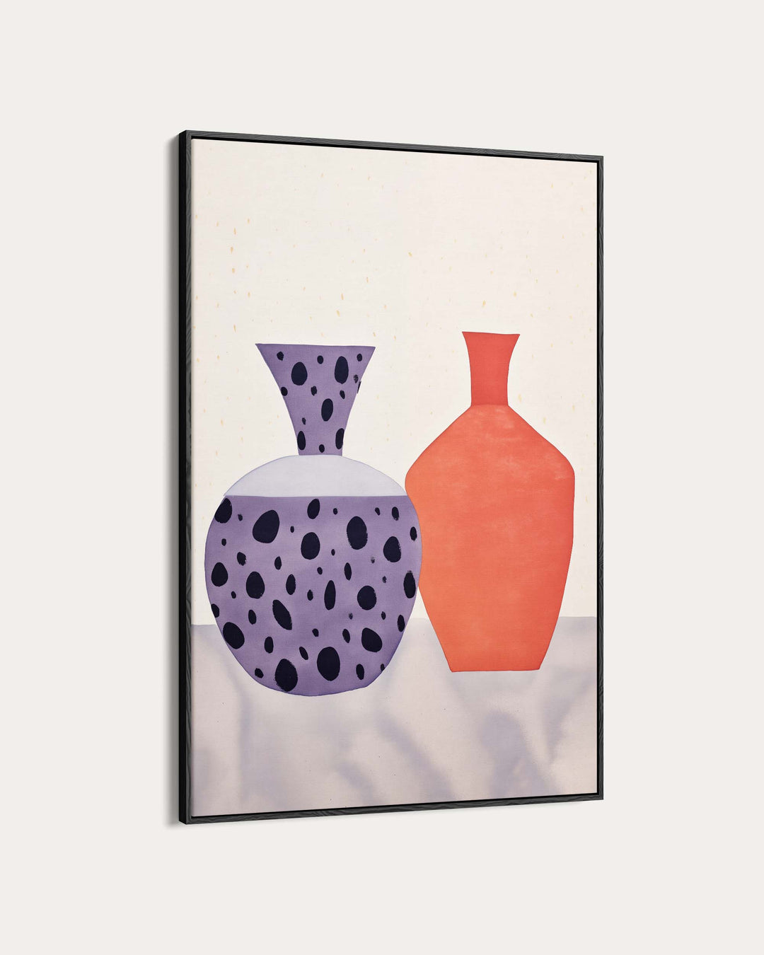 Two Vases II Art Print