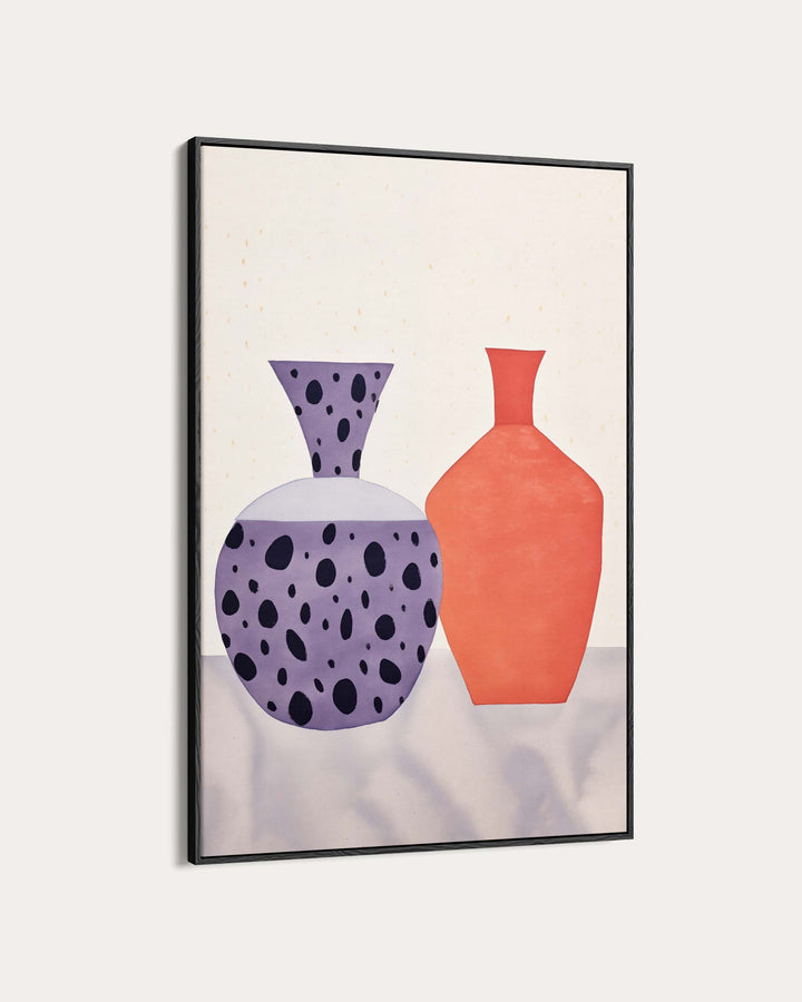 Two Vases II Art Print