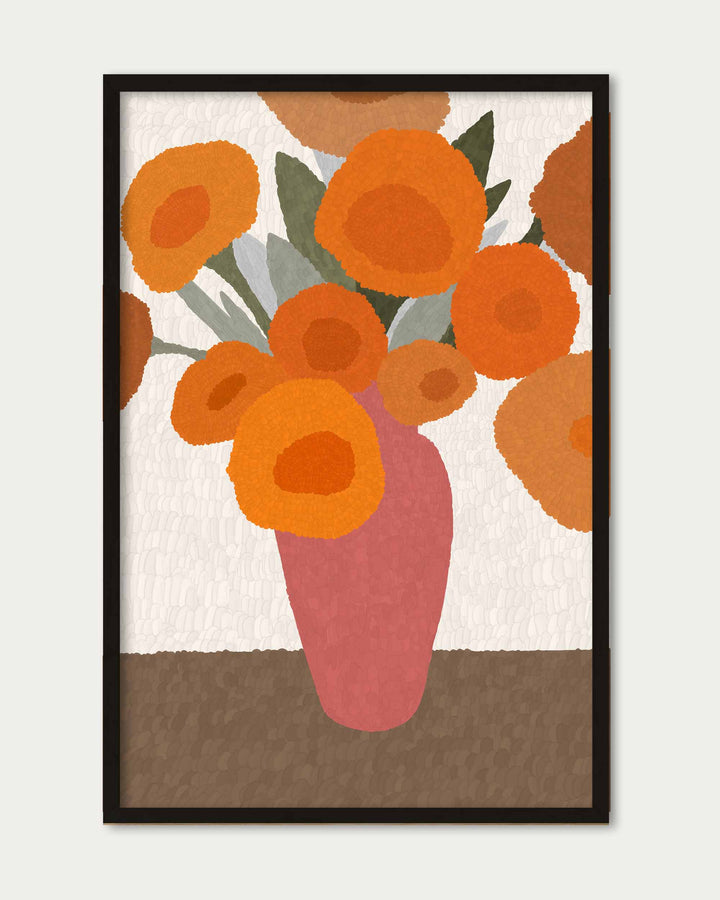 Vintage Flowers Wall Art