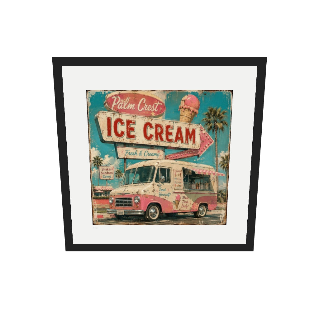 [af-ar] [v1] Ice Cream | Limited Edition Print — View in your space