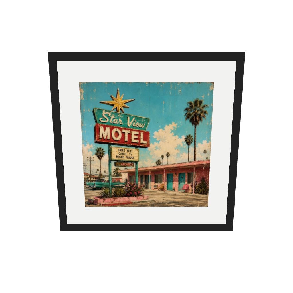 [af-ar] [v1] Star View Motel 2 | Limited Edition Print — View in your space
