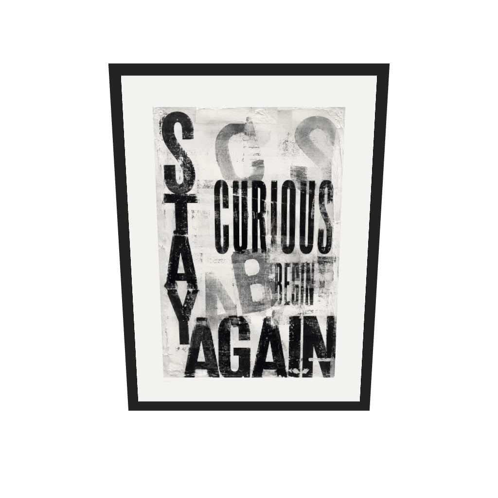 [af-ar] [v3] Stay Curious | Limited Edition Print — View in your space