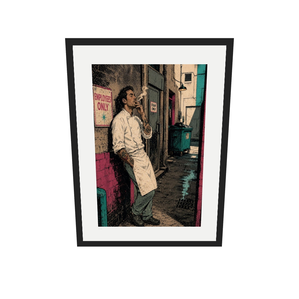 [af-ar] [v1] Taking A Break | Limited Edition Print — View in your space