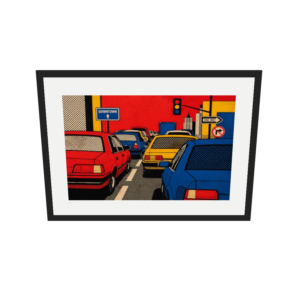 [af-ar] [v1] Traffic Jam | Limited Edition Print — View in your space