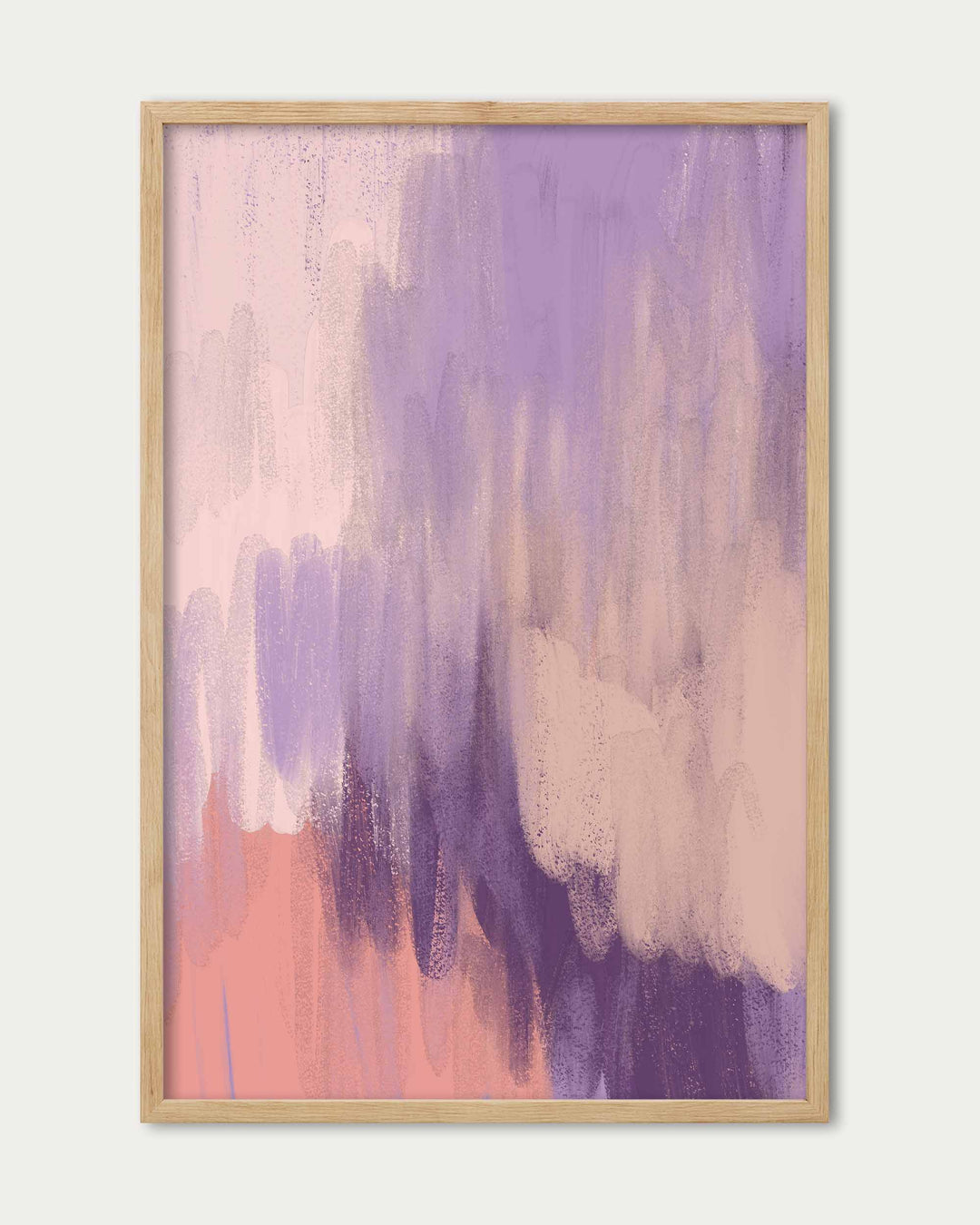Purple Haze Abstract Wall Art