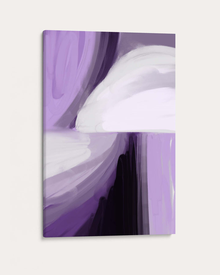 Purple Abstract Wall Art