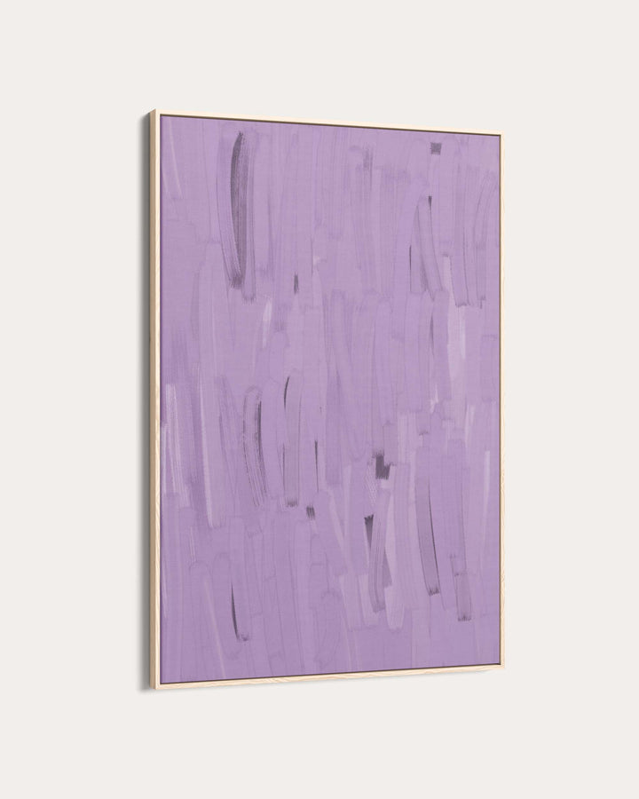 Purple Lines Wall Art