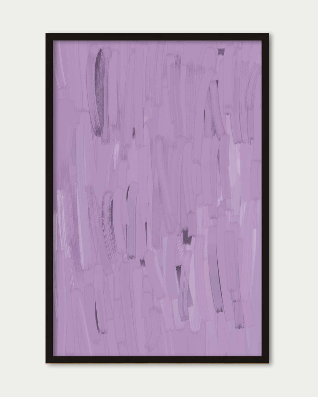 Purple Lines Wall Art