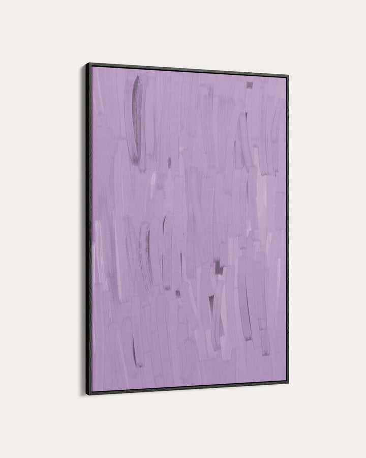 Purple Lines Wall Art