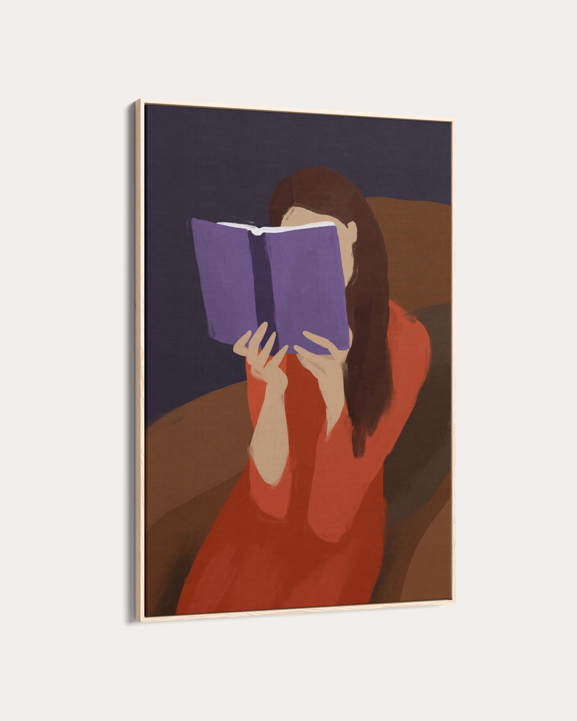 A Good Read Wall Art