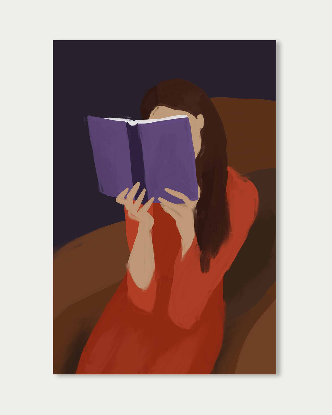 A Good Read Wall Art