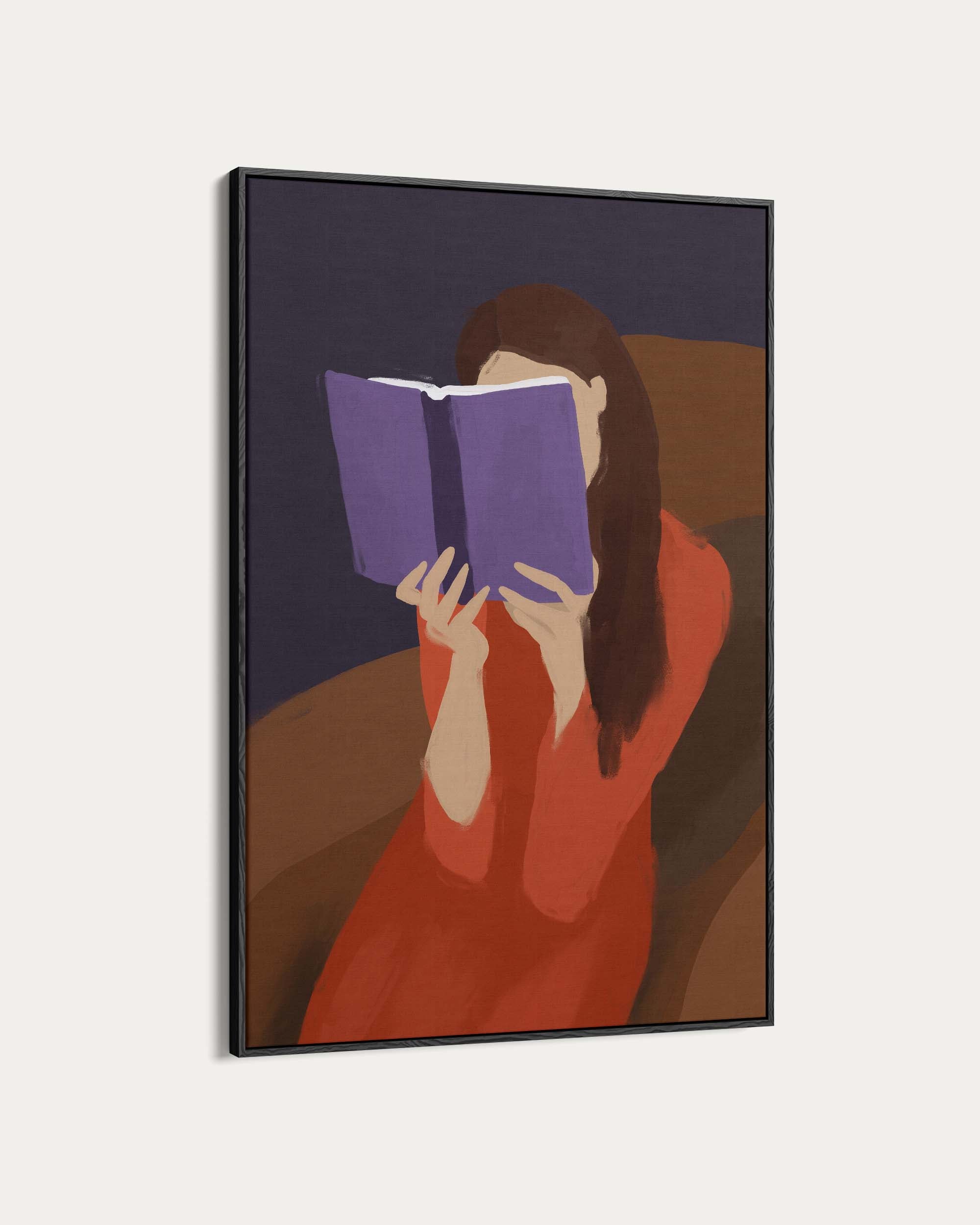 A Good Read Wall Art