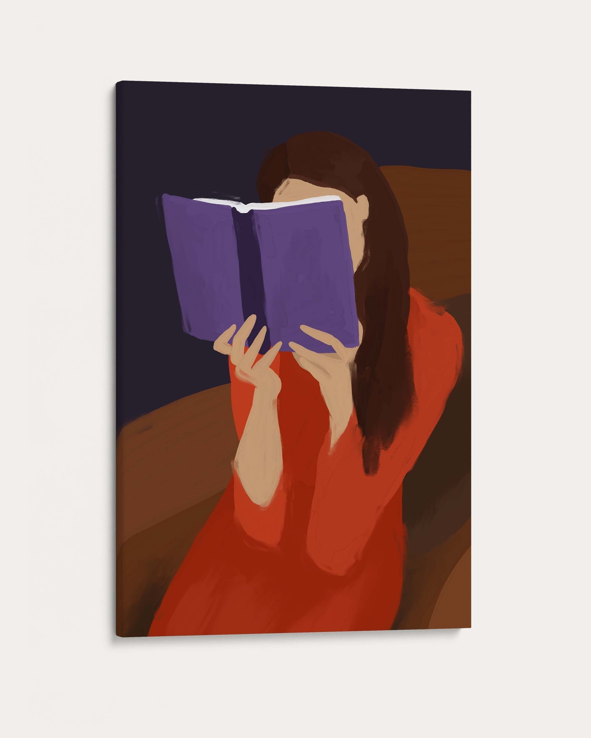 A Good Read Wall Art