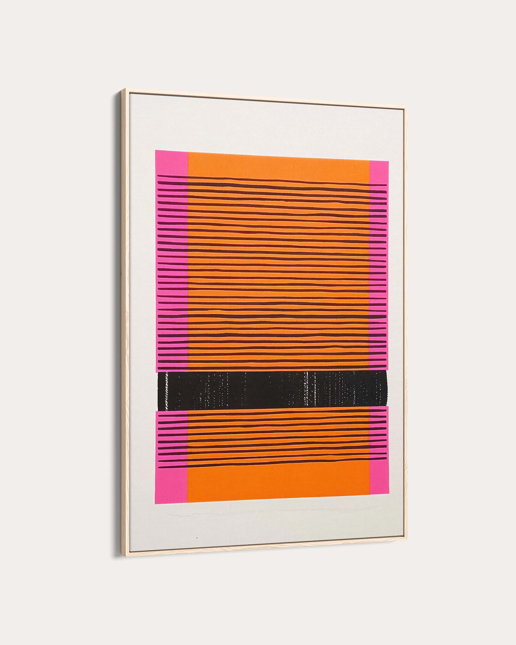 Screenprint Red Art Print