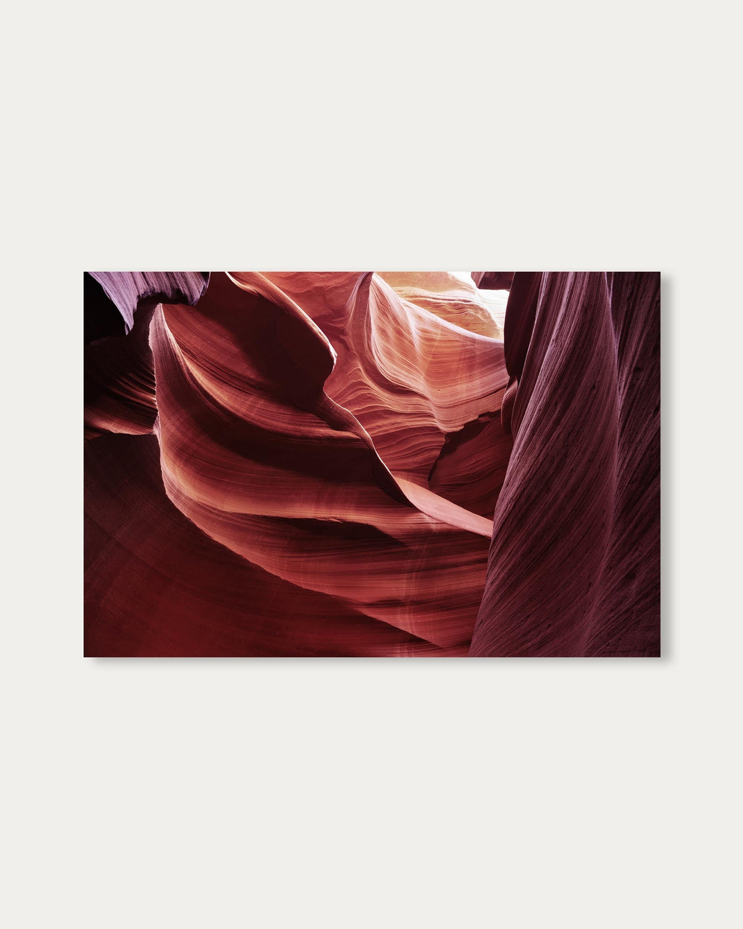 Red Valley Wall Art Print