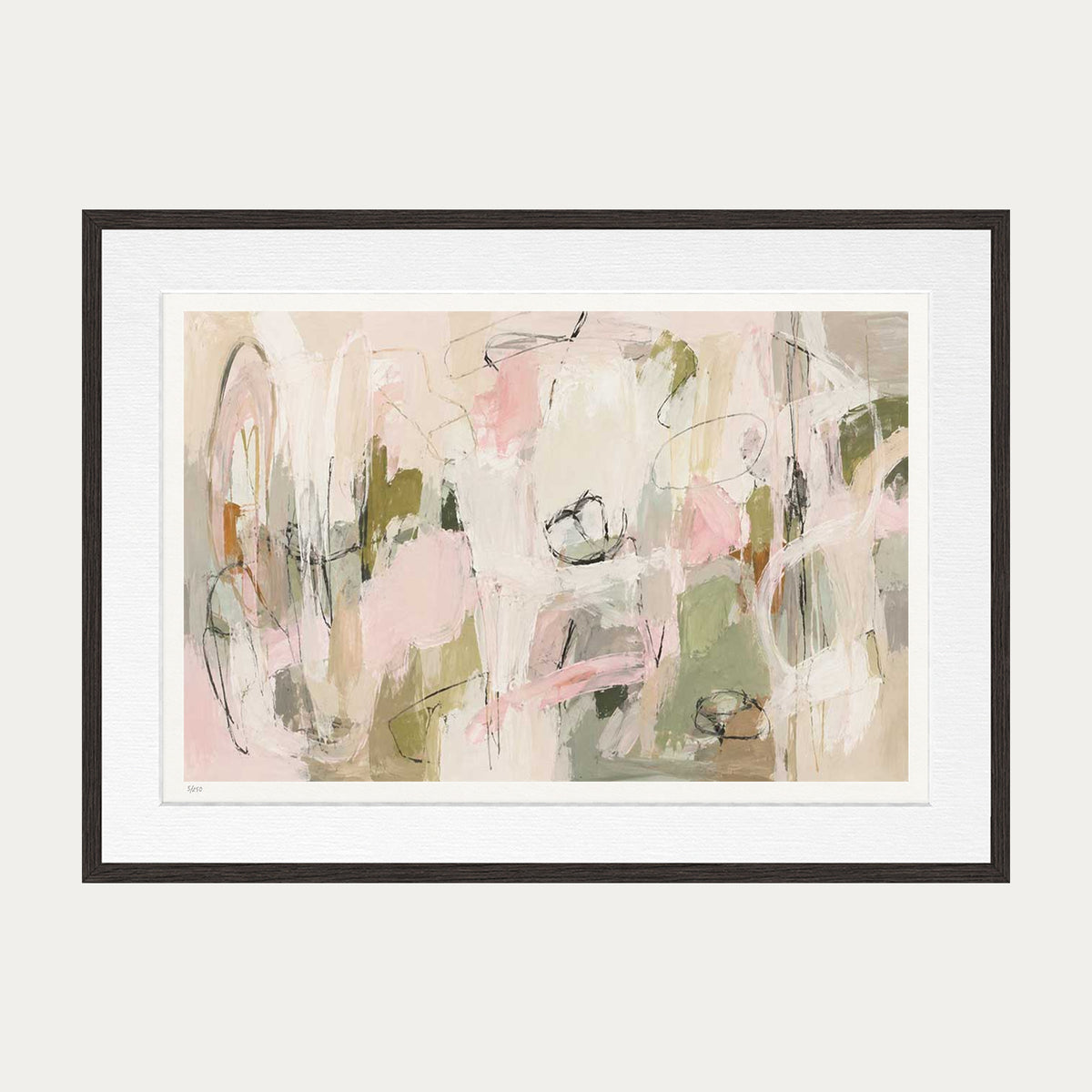 Remind Me Later | Limited Edition Print — Brown Frame