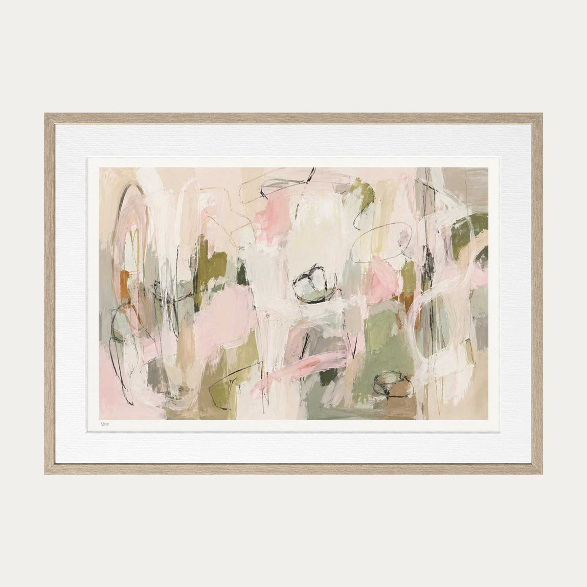 Remind Me Later | Limited Edition Print — Oak Frame